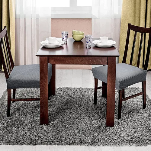 Vista 2 de Fundas para sillas de comedor, fundas lavables para sillas de comedor, fundas elásticas para sillas de comedor, fundas de asiento elásticas