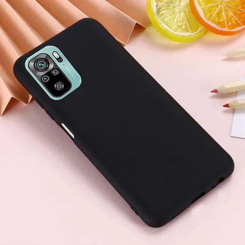 Vista 6 de Funda para Xiaomi Redmi Note 10S, funda protectora de silicona líquida para Xiaomi Redmi Note 10S con cordón de silicona, cubierta delgada y suave a
