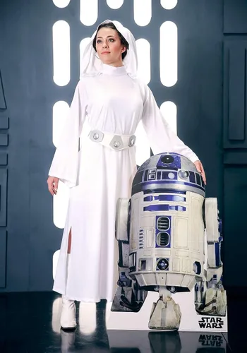 Vista 4 de Rubie's Star Wars Classic Deluxe Princess Leia Disfraz para mujer