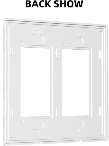 Vista 372 de Placa de Interruptor de Luz Azul de 1 Gang, Placa de Pared Decorativa de Palanca Individual, Cubierta de Placa de Pared de Palanca, Placa Frontal