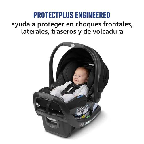 Vista 5 de Graco SnugRide SnugFit - Base para asiento de auto para bebé, color negro
