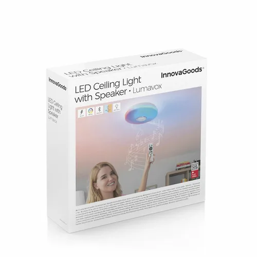 Vista 14 de Lámpara LED de Techo con Altavoz Lumavox InnovaGoods