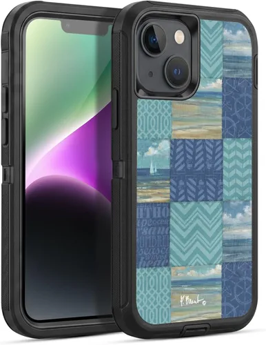 Vista 32 de Head Case Designs Officially Licensed Paul Brent Agate Mermaid Coastal Gel Armor Case [Military Grade Drop Protection] Compatible with Apple iPhone