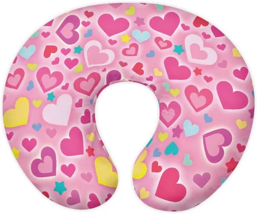 Vista 36 de Funda de almohada de alimentación de ajolote azul, funda de almohada de lactancia materna con margaritas para niñas recién nacidas, funda
