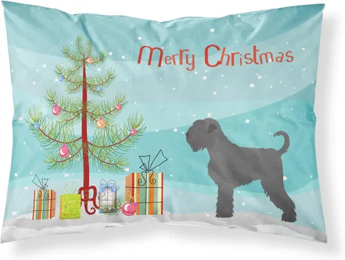 Vista 64 de Caroline's Treasures BB8334PILLOWCASE AIDI Atlas Mountain Dog - Funda de almohada estándar, color azul, ligera, súper suave, de fácil cuidado