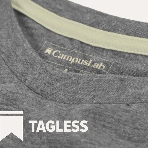 Vista 6 de Campus Lab Collegiate Classic Retro Stamp - Sudadera con capucha unisex para adultos