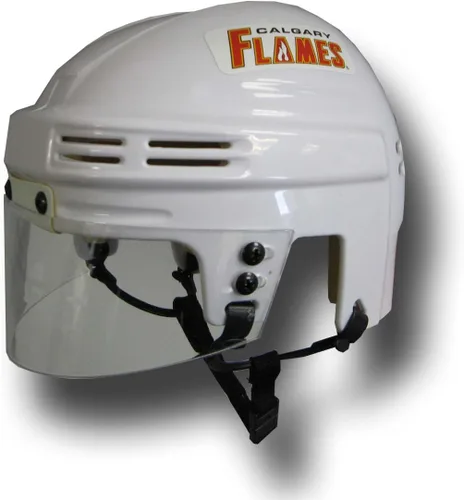 Vista 4 de SportStar Mini casco de exhibición de hockey - Blanco