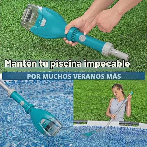 Vista 8 de Bestway AquaTech - Aspiradora inalámbrica para piscinas de hasta 10 pies