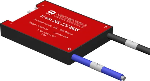 Vista 3 de DALY BMS 72V Li-ion 20S 30A Tablero de protección con cable de equilibrio de puerto común para panel solar autoconstruido, sistema de suministro