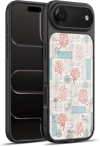 Vista 11 de Head Case Designs Officially Licensed Paul Brent Agate Mermaid Coastal Gel Armor Case [Military Grade Drop Protection] Compatible with Apple iPhone