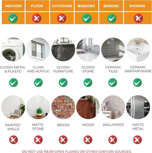 Vista 7 de WALPLUS Adhesivos de Navidad para Ventana - Decoraciones de Liquidación, de Doble Cara, Reutilizables, Despegar y Pegar, Extraíbles para Vidrio