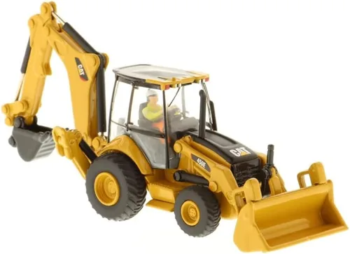 Vista 2 de Diecast Masters Retroexcavadora Caterpillar 450E 1:87 - Serie HO 85263
