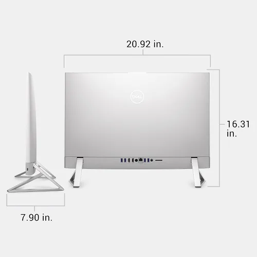 Vista 7 de Dell Escritorio todo en uno de 23.8", FHD, Intel Core 5 120U, Windows 11