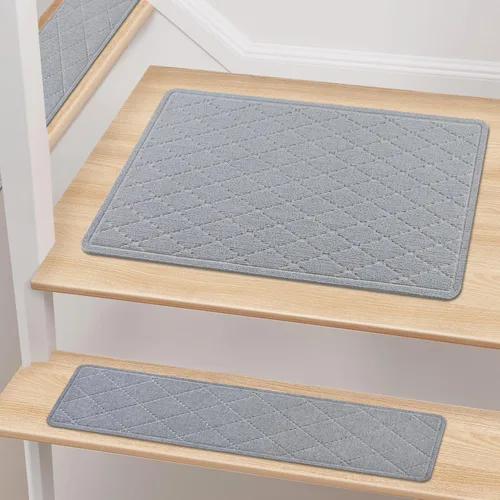 Vista 31 de Stair Treads for Wooden Steps Indoor, KOOTETA 1 Pack 20" X 32" Non Slip