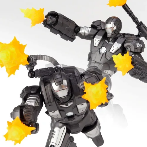 Vista 8 de Kaiyodo Iron Man Revoltech SciFi Figura de acción Super Poseable #031 War Machine
