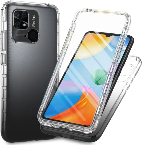 Vista 45 de Funda para Google Pixel 6A, funda a prueba de golpes con protector de pantalla para Google Pixel 6A 5G G1AZG GX7AS GB62Z GB17L, color negro
