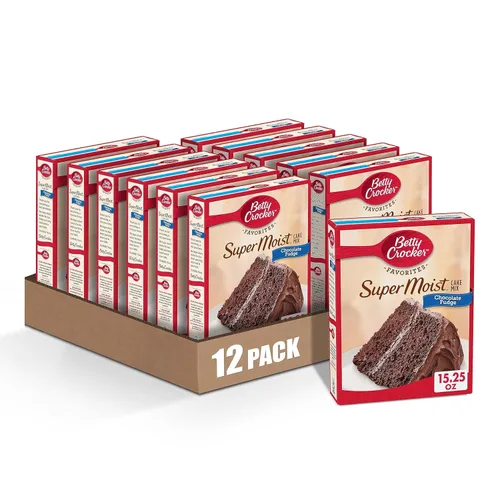 Vista 23 de Betty Crocker Delights Mezcla de pastel de vainilla francesa súper húmeda, 13.25 onzas