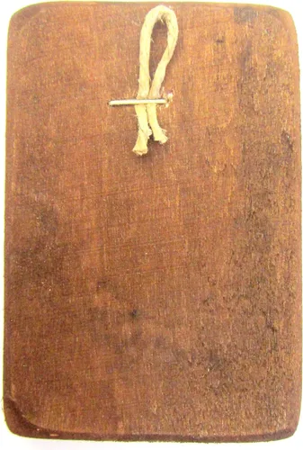 Vista 4 de Icono de madera griego ortodoxo cristiano de madera de San Lucas Lucas / A0