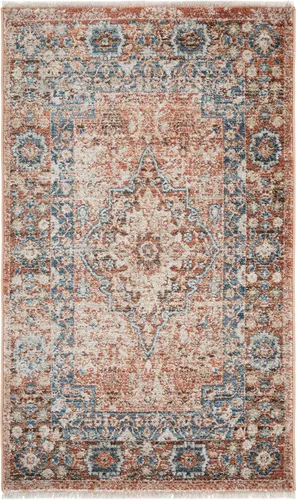 Vista 86 de SAFAVIEH Bijar Collection - Alfombra decorativa de 2 pies 3 pulgadas x 4 pies, marfil y óxido, diseño oriental envejecido, no desprende pelusa