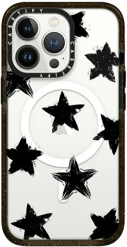 Vista 118 de CASETiFY Funda Impact para iPhone 13 [Protección contra caídas de grado militar 4X de 8.2 pies/Compatible con Magsafe] - #1 Mom - Transparente