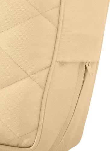 Vista 7 de Classic Accessories Montlake FadeSafe FadeSafe - Funda de cojín acolchada para patio, resistente al agua, 21 x 19 x 3 pulgadas, manzanilla