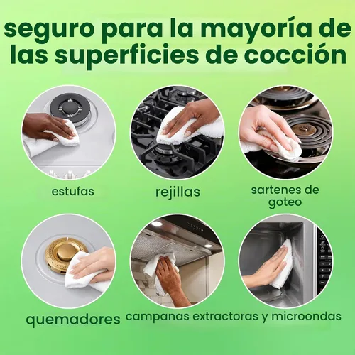 Vista 5 de Method Desengrasante de Servicio Pesado, Aroma a Hierba de Limón, Limpiador de Horno y Limpiador de Superficie de Estufa, Botella de Spray de 28 Oz