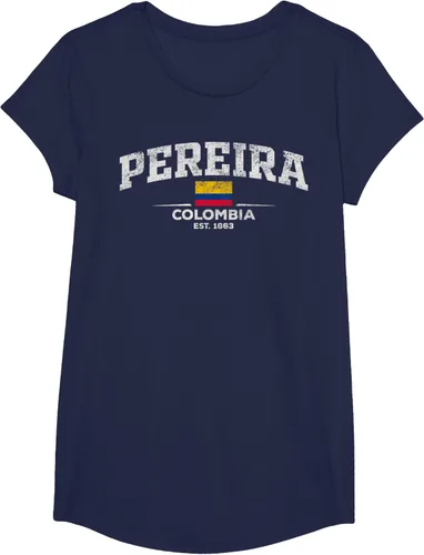 Vista 32 de Camiseta Pereira Colombia, Negro
