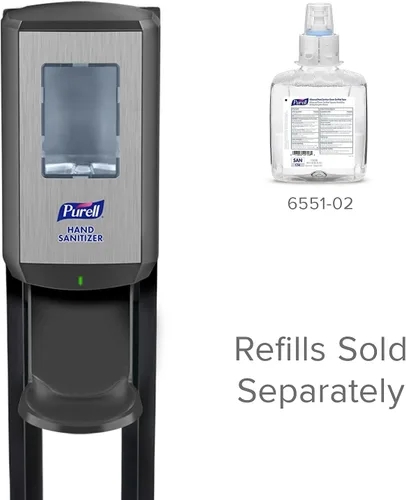 Vista 4 de PURELL CS6 7416-DS - Soporte de suelo con dispensador automático, grafito (paquete de 1)