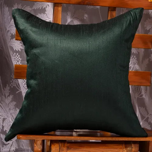 Vista 35 de Juego de 2 fundas de almohada decorativas para sofá, color azul aguamarina, almohada de granja de 12 x 12 pulgadas, fundas de almohada de seda