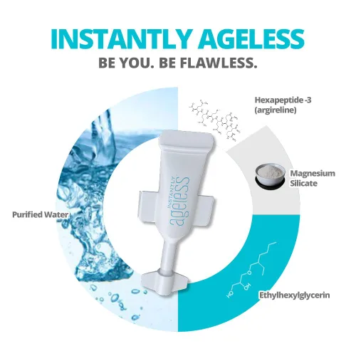 Vista 3 de Instantly Ageless - Crema de estiramiento facial instantáneo - Crema facial antienvejecimiento para el cuidado de la piel - Tensor de arrugas
