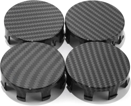 Vista 8 de RTrhinoTuning 4 tapas centrales de rueda de 2.244 in compatibles con llantas de la serie Mark, OD: 2.24"(57 mm) ID: 2.24"(57 mm), negro