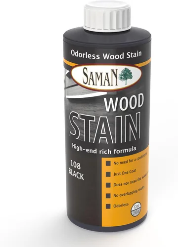 Vista 42 de SamaN Tinte interior para madera a base de agua, tinte natural para muebles, molduras, paneles de madera, gabinetes (colonial TEW-205-32, 32 oz)