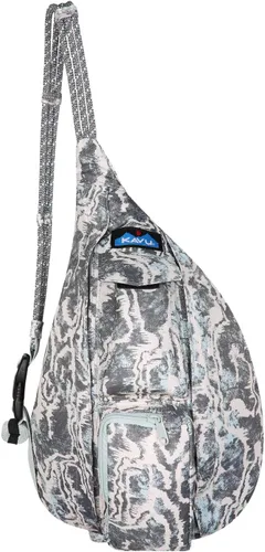 Vista 5 de KAVU - Mini bolsa de cuerda Chispa azul