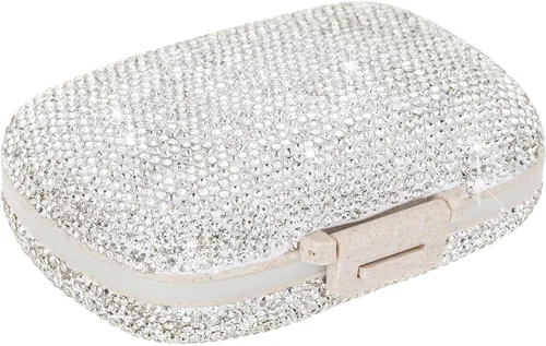 Vista 9 de Organizador de píldoras de medicina Pastillero de viaje para bolso Pastillero portátil Pequeño contenedor de píldoras Lindo estuche de píldoras
