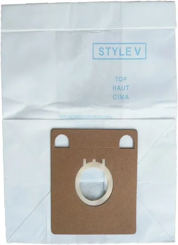 Vista 2 de EnviroCare Bolsas de repuesto para aspiradora diseñadas para adaptarse a bolsas de aspiradora Eureka estilo V, Power Team, Powerline, botes, World