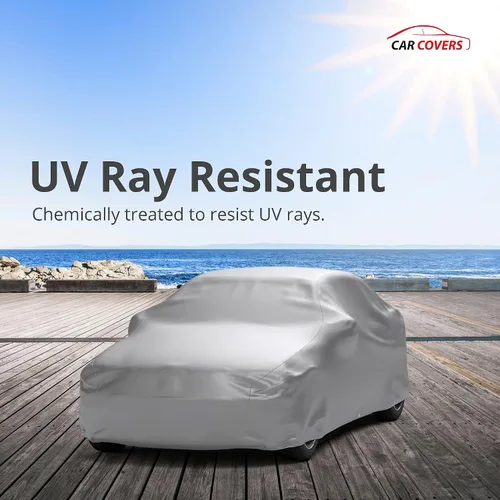 Vista 5 de Funda resistente a la intemperie para automóvil compatible con Volkswagen Beetle Hatchback 2000 de 2 puertas, exterior e interior, protege el agua