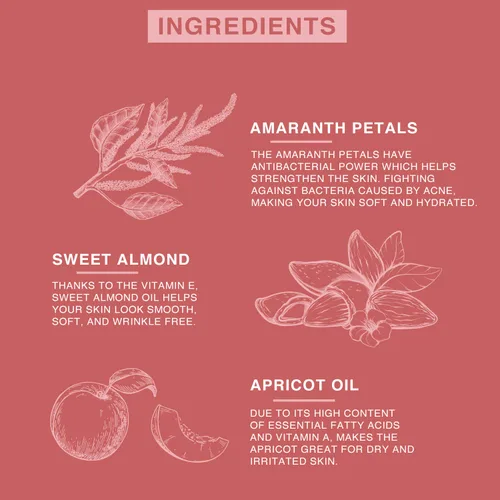 Vista 6 de Provence Beauty Aceite de perfume Roll-On de amaranto – Aceite corporal perfumado floral ligero con rosa y vitamina E – Hidratante multiuso, 0.34