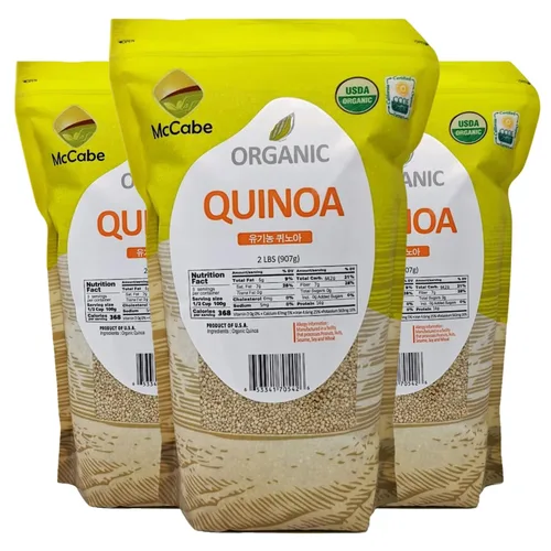 Vista 17 de McCabe Mijo glutinoso orgánico – Mijo glutinoso orgánico para moler harina de mijo entero en casa Rico en fibra y minerales Certificado USDA