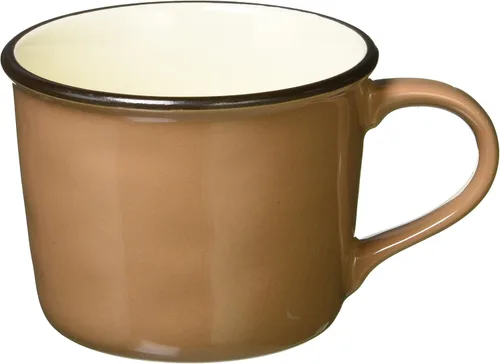 Vista 2 de Caldo MT-CD-103 - Taza esmaltada, color gris