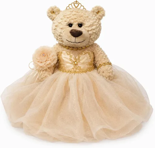 Vista 17 de KINNEX COLLECTIONS SINCE 1997 20" Sweet 16 Last Doll Teddy Bear con vestido (pieza central) ~ ARC16832A-4 (azul bebé)