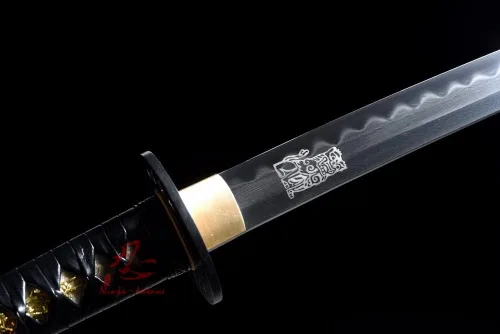 Vista 4 de Handmade Samurai Sword 40.6 Inch New Kill Bill Battle Ready Clay Tempered Folded Steel Samurai Katana Sharp Sword