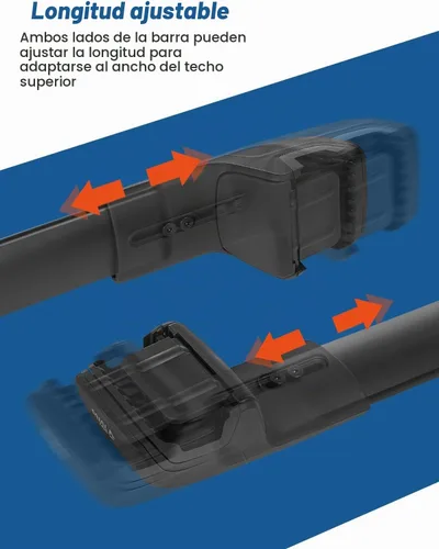 Vista 4 de JOYTUTUS Barras transversales de techo con cerradura compatibles con Chevy Chevrolet Traverse 2022-2026, barras transversales antióxido de aluminio
