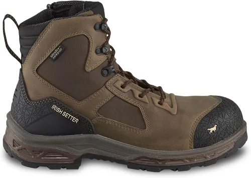 Vista 5 de Irish Setter, Kasota, Men’s, 6", Side-Zip, Waterproof, Non-Metallic Safety Toe, Work Boot