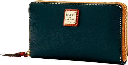 Vista 2 de Dooney & Bourke Bolso de mano, pulsera con cremallera grande de grano de guijarros