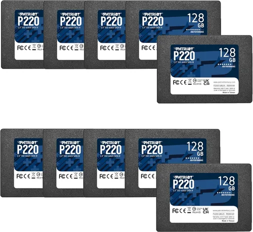 Vista 4 de Patriot Memory P220 128GB SSD interno - SATA 3 2.5" - Unidad de estado sólido - P220S128G25