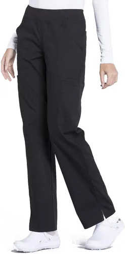 Vista 9 de Pantalones quirúrgicos Workwear Professionals para mujer, pantalón cargo sin cierre, elástico suave, WW170