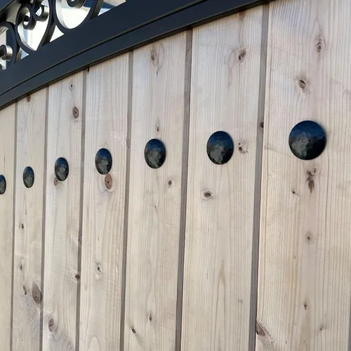 Vista 7 de Paquete de 12 clavos decorativos de hierro de 1.25 pulgadas, tornillos forjados martillados para puerta, madera para muebles, tapicería, tachuelas
