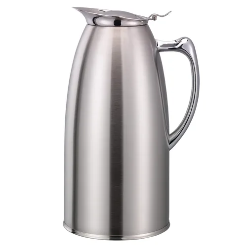 Vista 6 de Service Ideas WP6SA Jarra de agua, aislamiento de espuma, acero inoxidable, acabado satinado, 0.6L