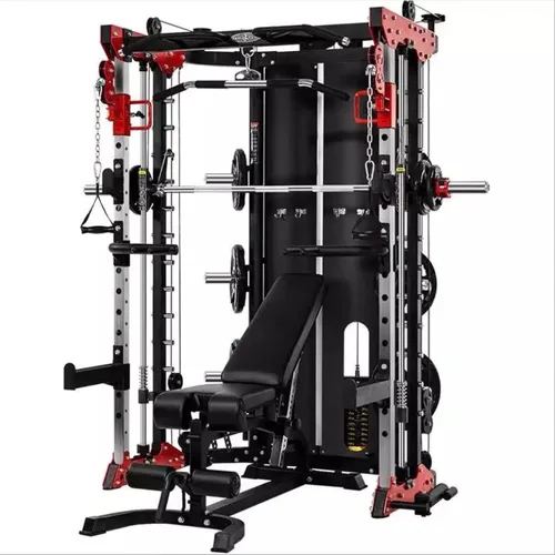 Vista 8 de Smith - Máquina de gimnasia, pesas de 160 kg Negro