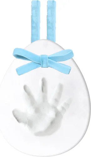 Vista 15 de Reece Studio My Little Print Baby Handprint or Footprint Clay Keepsake Tin Arcilla no tóxica segura para bebés, sin mezclar ni hornear manualidades